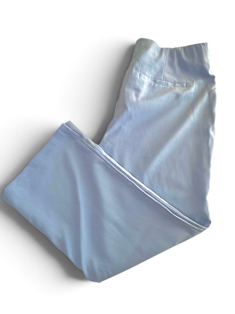 Abercrombie & Fitch Sloane Wide Leg Pants Light Blue Womens Size 33 / 16S